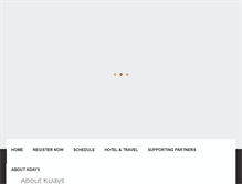Tablet Screenshot of knowledgedays.com